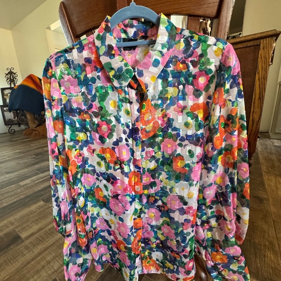 SALONI Tops - SALONI Vibrant Blouse